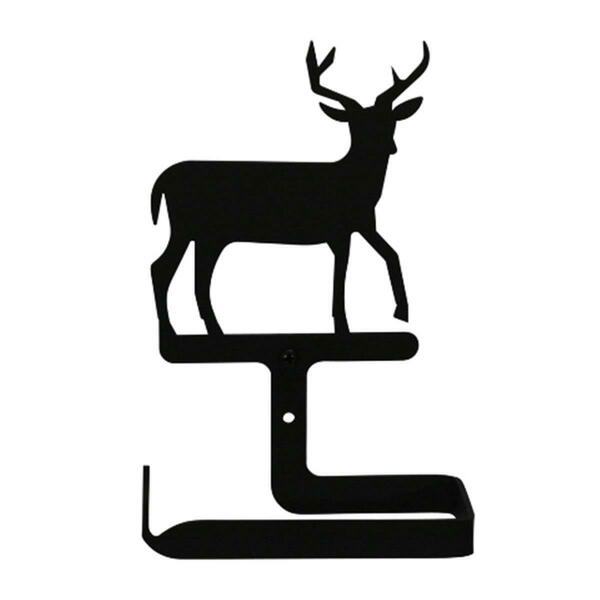 Village Wrought Iron Deer Toilet Tissue Holder TT-3